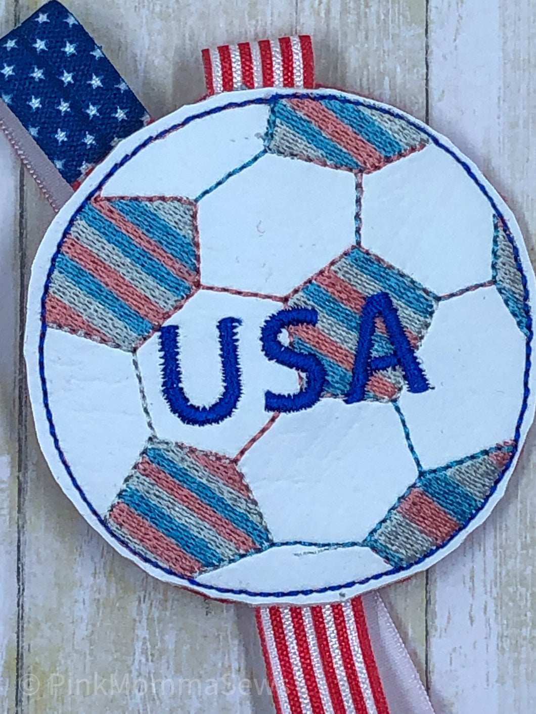 USA Soccer ball Bookmark