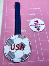 Load image into Gallery viewer, USA Soccer ball Bookmark
