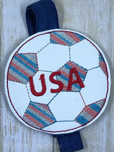 Load image into Gallery viewer, USA Soccer ball Bookmark
